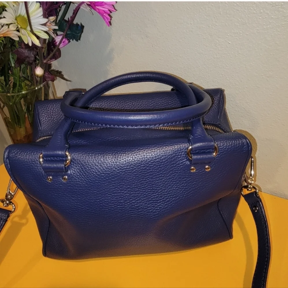 Kate Spade ♠️ Pebbled Leather Satchel EUC